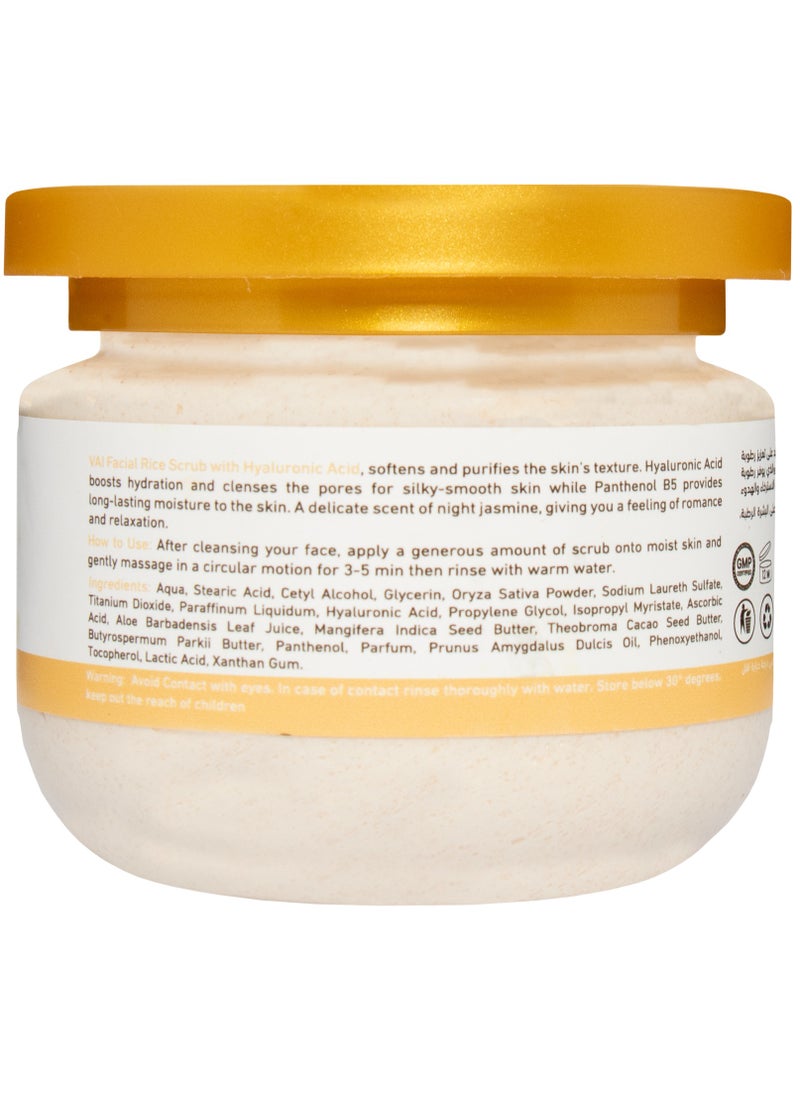 Rice Body Scrub with Hyaluronic and Jasmine 280ml