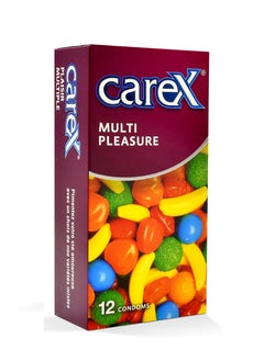 careX CAREX MULTI PLEASURE CONDOMS 12'S 