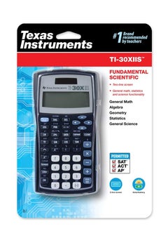 TEXAS INSTRUMENTS Texas Instruments TI-30XIIS Scientific Calculator, Black with Blue Accents  - Image 2