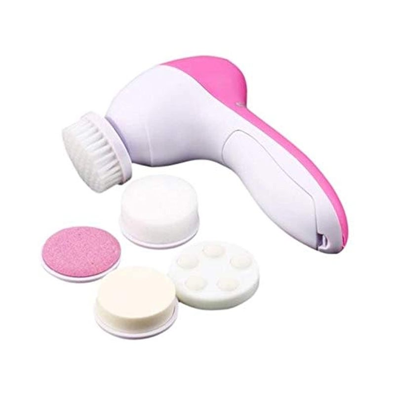 5-1 Multifunction Electric Face Cleaner Brush Facial Pore Cleaning Brush Skin Cleansing Machine Acne Removal Tool