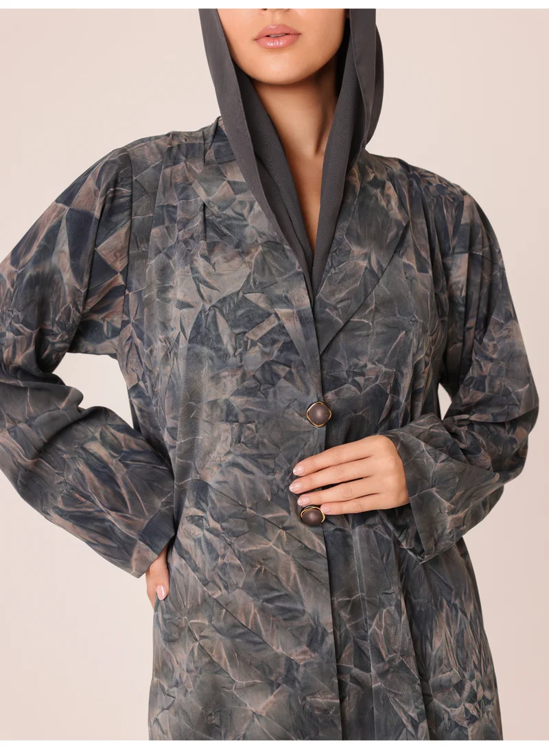 IKKXA Monolith Bloom Luxe Abaya