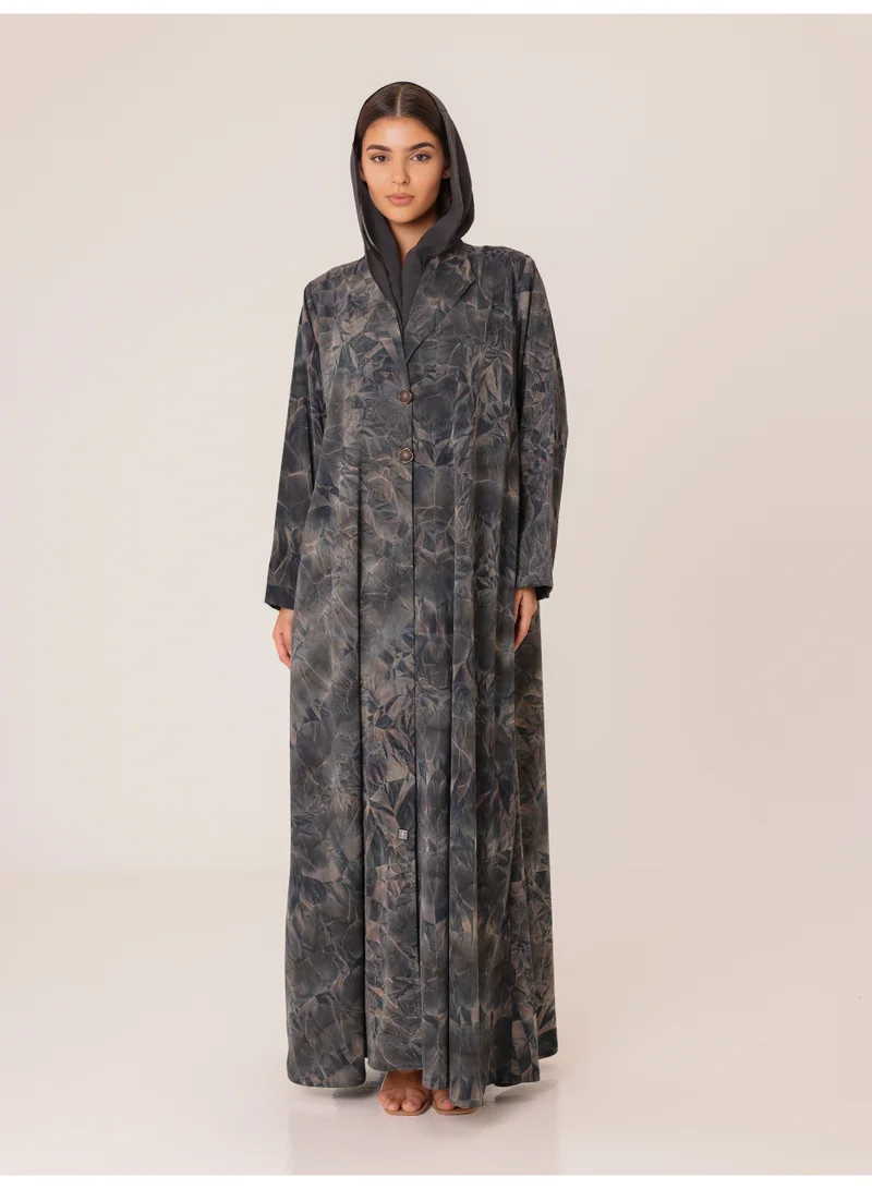 Ikkxa  Monolith Bloom Luxe Abaya for Women | Best Price UAE