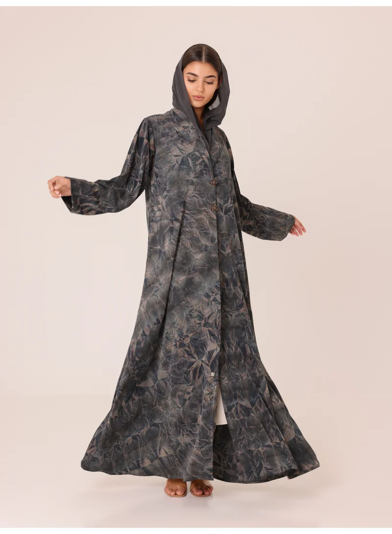 Ikkxa  Monolith Bloom Luxe Abaya for Women | Best Price UAE