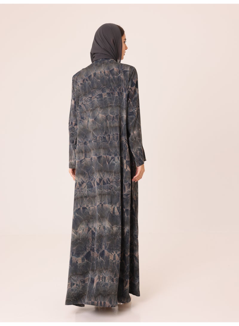 اكسا عباية مونوليث بلوم لوكس - Image 4