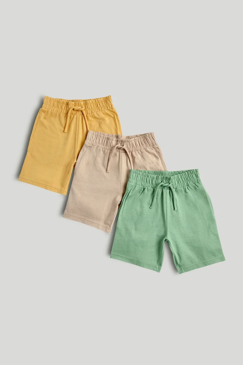 mothercare 3 Pack Jersey Shorts