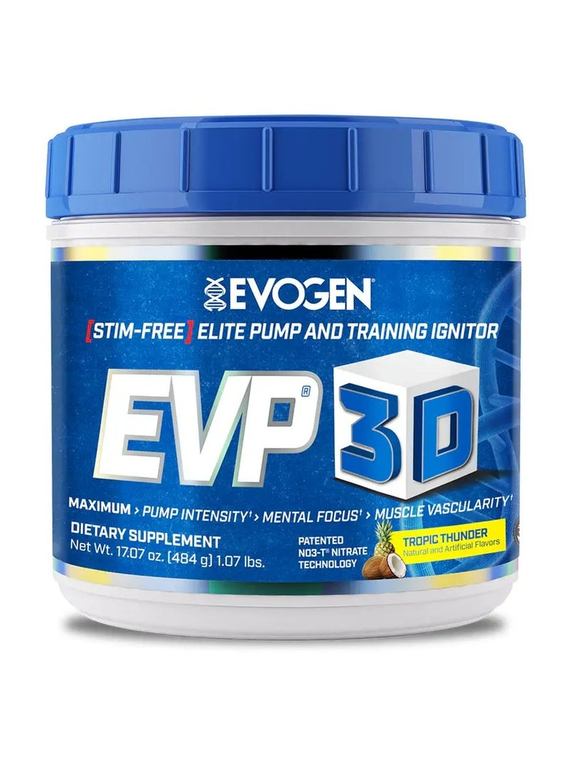 أيفوجن نيوتريشن Evogen Nutrition EVP 3D Tropical Thunder 484g - Image 1