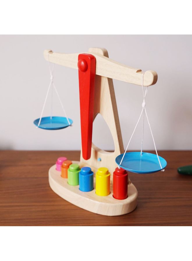 Infant Children Wooden Intelligence Toys Balance Toys Master Balance Game Toys Baby Early Education-Color:Wooden Mother Balance - Image 2