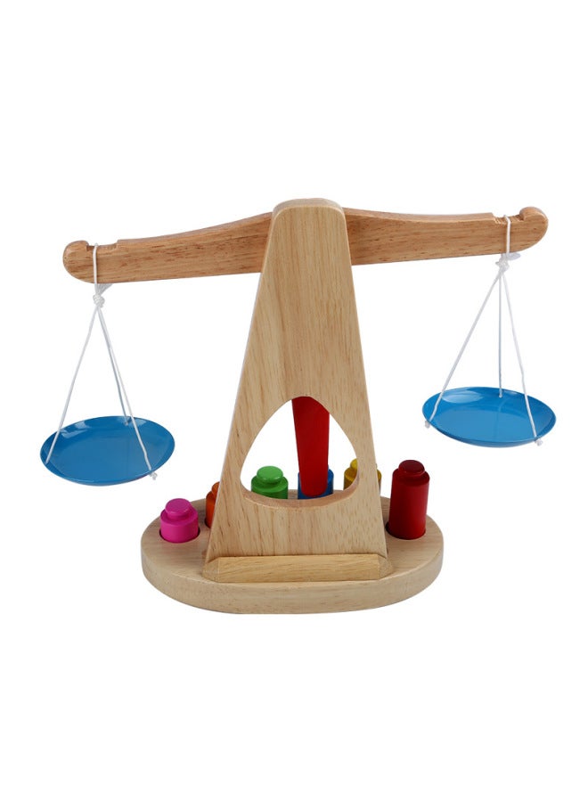 Infant Children Wooden Intelligence Toys Balance Toys Master Balance Game Toys Baby Early Education-Color:Wooden Mother Balance - Image 5