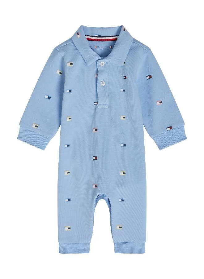 TOMMY HILFIGER Kids All Over Printed Bodysuit
