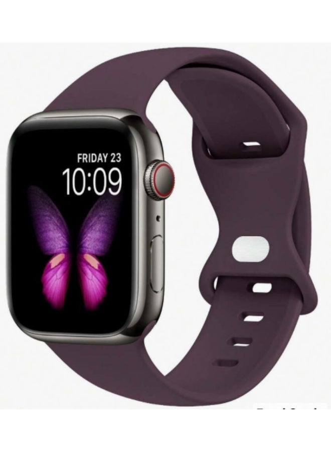 سوار رياضي من السيليكون متوافق مع سوار ساعة أبل بمقاسات 42 مم، 44 مم، 45 مم، 46 مم، 49 مم - نبيتي - Image 2