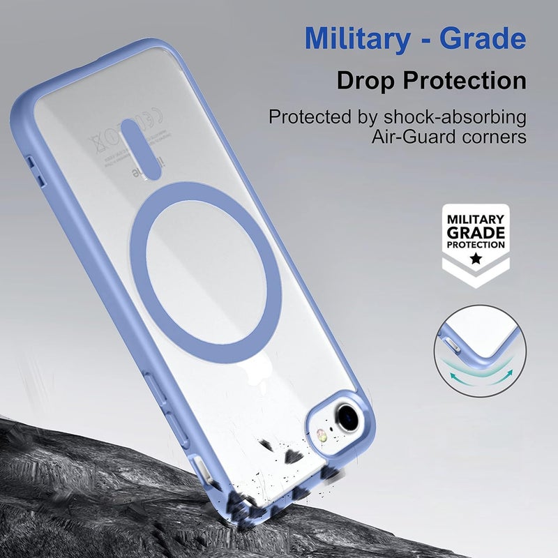 ZAPCASE Back Case Cover for iPhone 7/8 / Se 2020 | Compatible for iPhone 7/8 / Se 2020 Back Cover | Scratch-Resistant Back Cover | Sierra Blue - Image 3