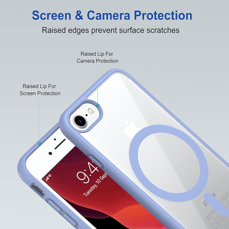 ZAPCASE Back Case Cover for iPhone 7/8 / Se 2020 | Compatible for iPhone 7/8 / Se 2020 Back Cover | Scratch-Resistant Back Cover | Sierra Blue - Image 4