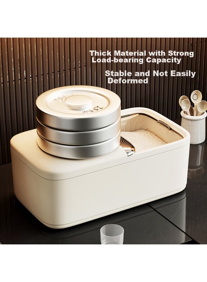 Additive Degree Jiadu Mi Tong Household Insect-proof Moisture-proof Sealed New Food-grade Rice Container, Flour Storage Jar - Image 5