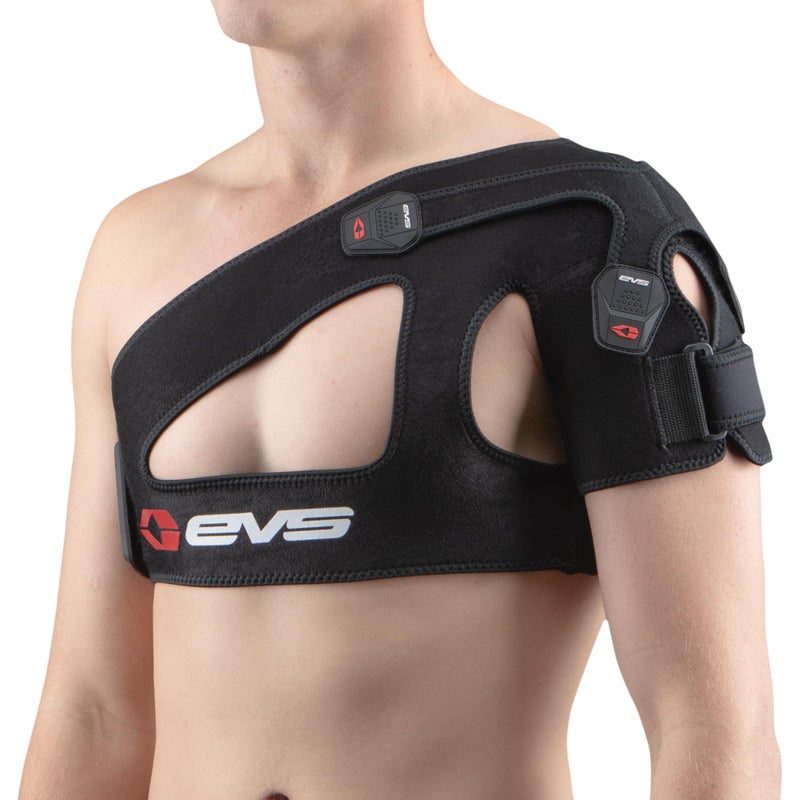 EVS SPORTS SB03 Shoulder Brace For Men | Superior Compression & Adjustable Breathable Support for Rotator Cuff & Past Shoulder Injuries | Medium - Image 1