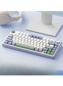 AULA 80 Key Mechanical Keyboard - Gasket Structure - Full Key Hot Swappable - RGB Lights - Wireless Bluetooth Connection - Gaming Keyboard And Office Keyboard  - Image 1