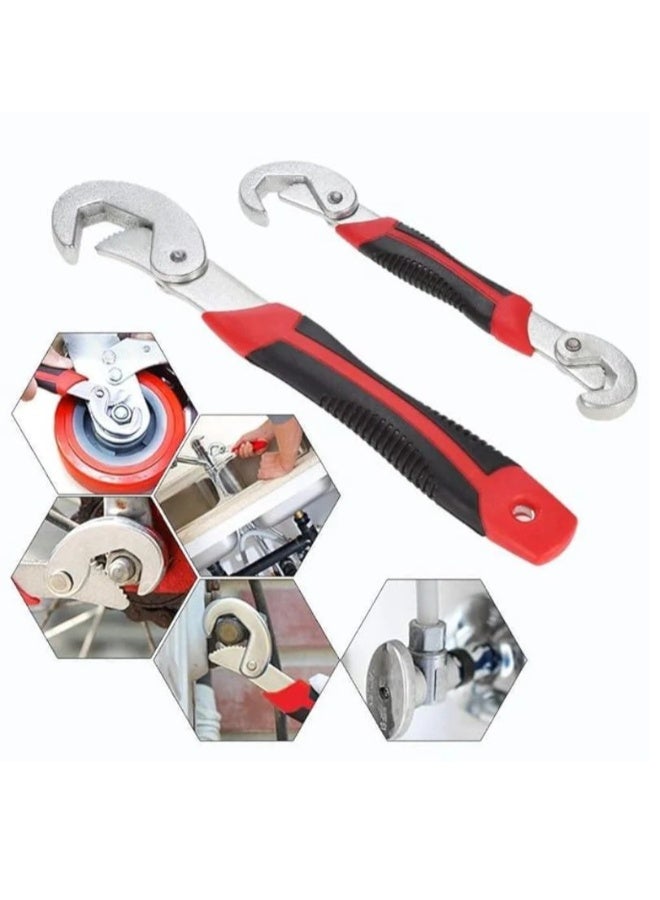 Wrench,Adjustable Spanner, Universal Wrench,Quick Multi-function,New Snap'N Grip 9-32mm 2 packs - Image 3