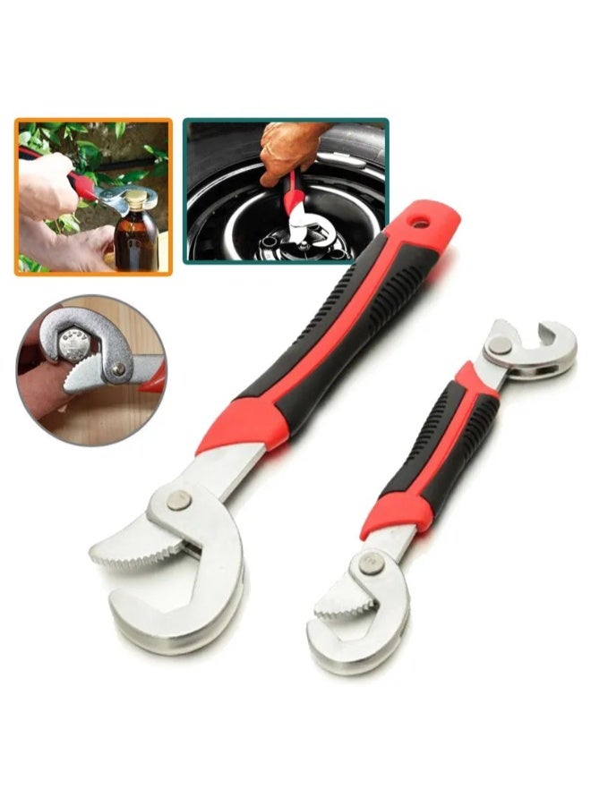 Wrench,Adjustable Spanner, Universal Wrench,Quick Multi-function,New Snap'N Grip 9-32mm 2 packs - Image 4