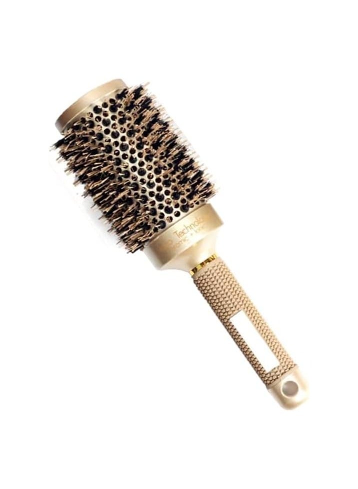 Thermal Nano Ionic Round Drying Hairbrush|Professional Hair Styling Ceramic Hairbrush|Round Hair Curling Brush |Round Hair Comb Great for Drying, Styling, Straightening, Curling(53mm) - Image 1
