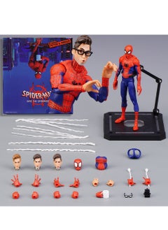 General Spider-Man parallel universe fat Peter Parker hands-on doll model, PVC model toy decoration collection gift 20cm  - Image 1