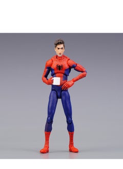 General Spider-Man parallel universe fat Peter Parker hands-on doll model, PVC model toy decoration collection gift 20cm  - Image 5