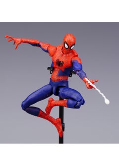 General Spider-Man parallel universe fat Peter Parker hands-on doll model, PVC model toy decoration collection gift 20cm  - Image 3