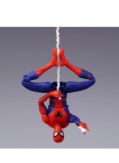 General Spider-Man parallel universe fat Peter Parker hands-on doll model, PVC model toy decoration collection gift 20cm  - Image 4