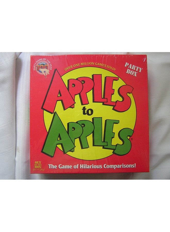 Out of the Box Apples to Apples The Game of Hilarious Comparisons Party Box - Image 1