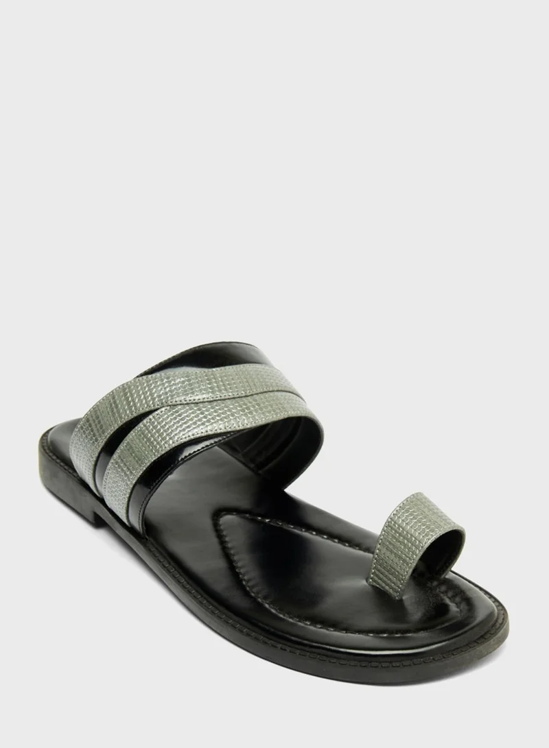 shoexpress Toe Ring Arabic Sandals