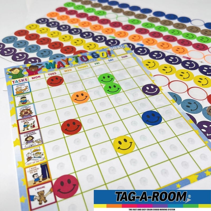 Fitto 5 Sheets Self Adhesive Emoji Labels 13.9x11.5cm Fun Sticker Set for Organizing - Image 5