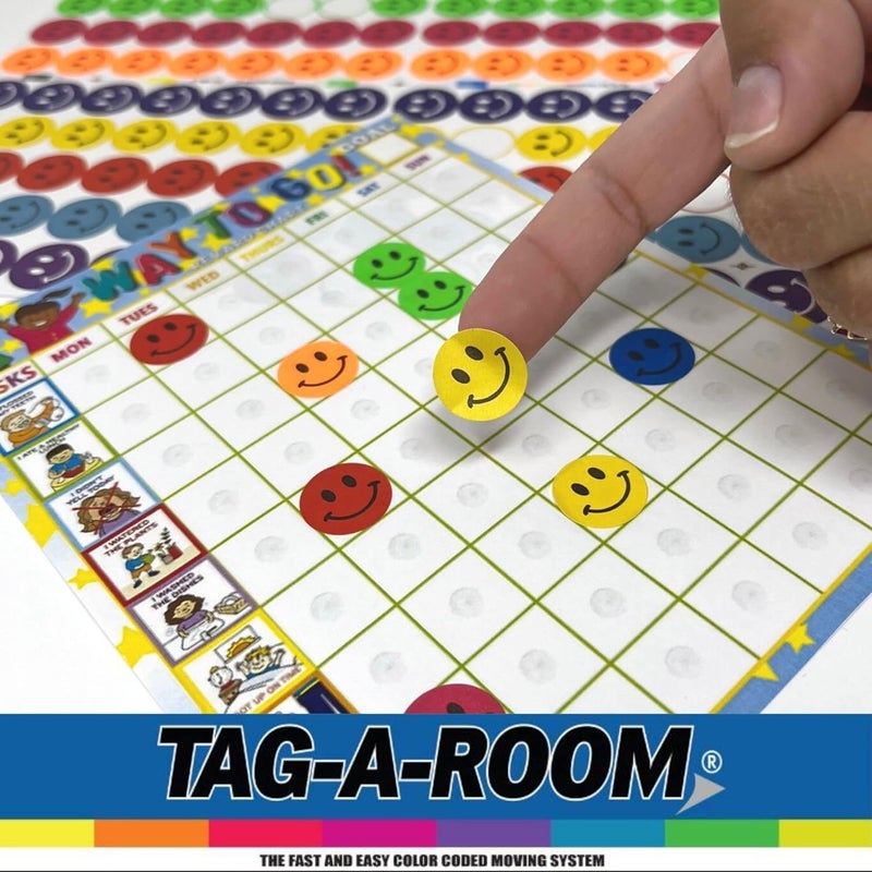 Fitto 5 Sheets Self Adhesive Emoji Labels 13.9x11.5cm Fun Sticker Set for Organizing - Image 4