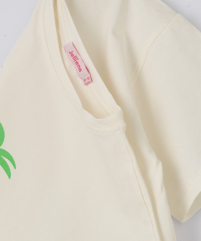 Jelliene GIRLS GRAPHIC T-SHIRT - Image 5