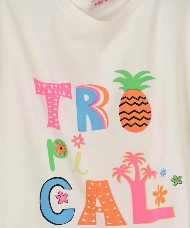 Jelliene GIRLS GRAPHIC T-SHIRT - Image 4