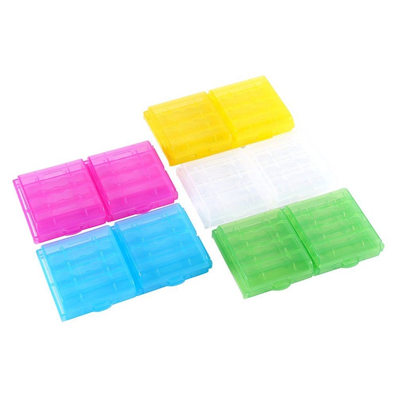 Multifunctional Hard Plastic Storage Box With Lid 5 Colors Transparent Organizer For Office Desk - Image 4