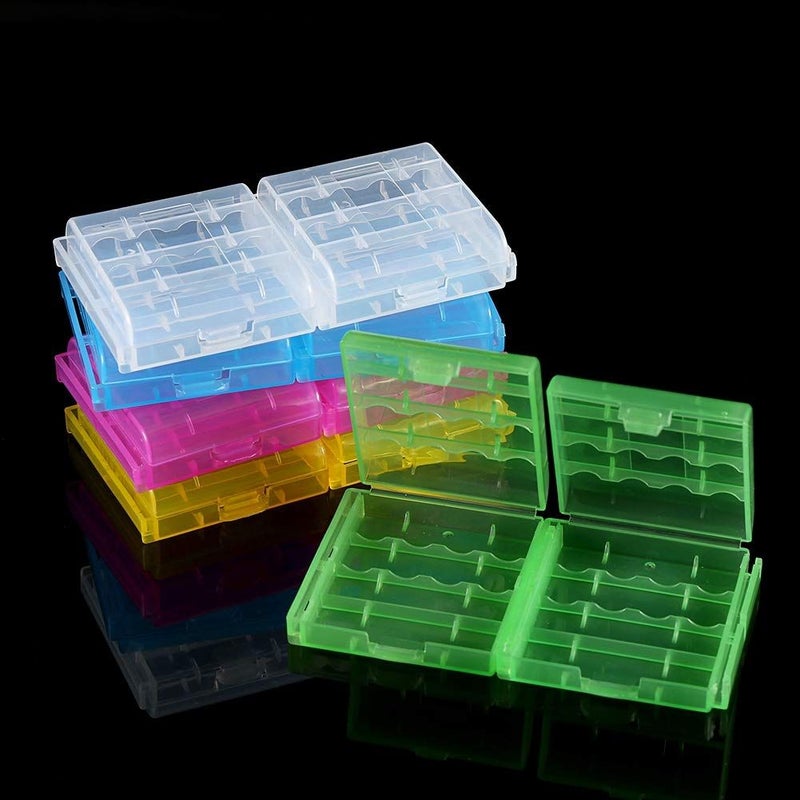 Multifunctional Hard Plastic Storage Box With Lid 5 Colors Transparent Organizer For Office Desk - Image 2