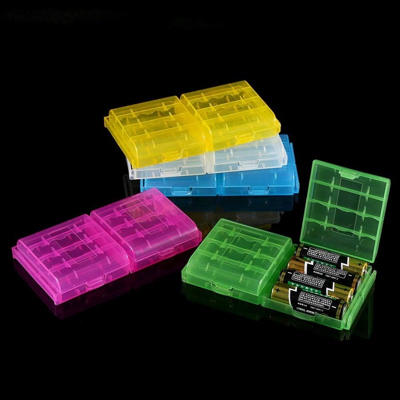 Multifunctional Hard Plastic Storage Box With Lid 5 Colors Transparent Organizer For Office Desk - Image 5