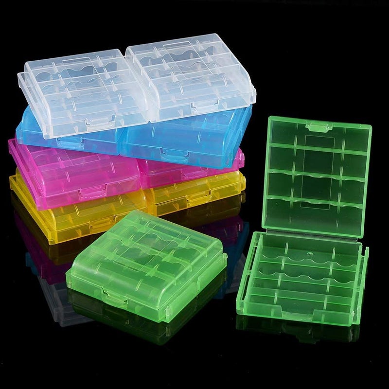Multifunctional Hard Plastic Storage Box With Lid 5 Colors Transparent Organizer For Office Desk - Image 3
