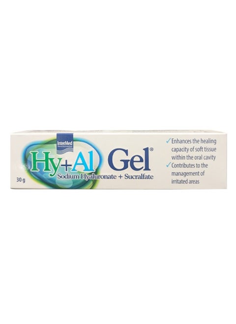 Hy+A1 Gel (Sodium Hyaluronate + Sucralfate) - Advanced Oral Tissue Healing, 30g