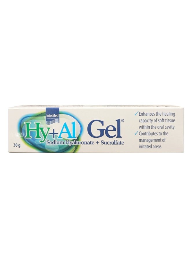 Hy+A1 Gel (Sodium Hyaluronate + Sucralfate) - Advanced Oral Tissue Healing, 30g