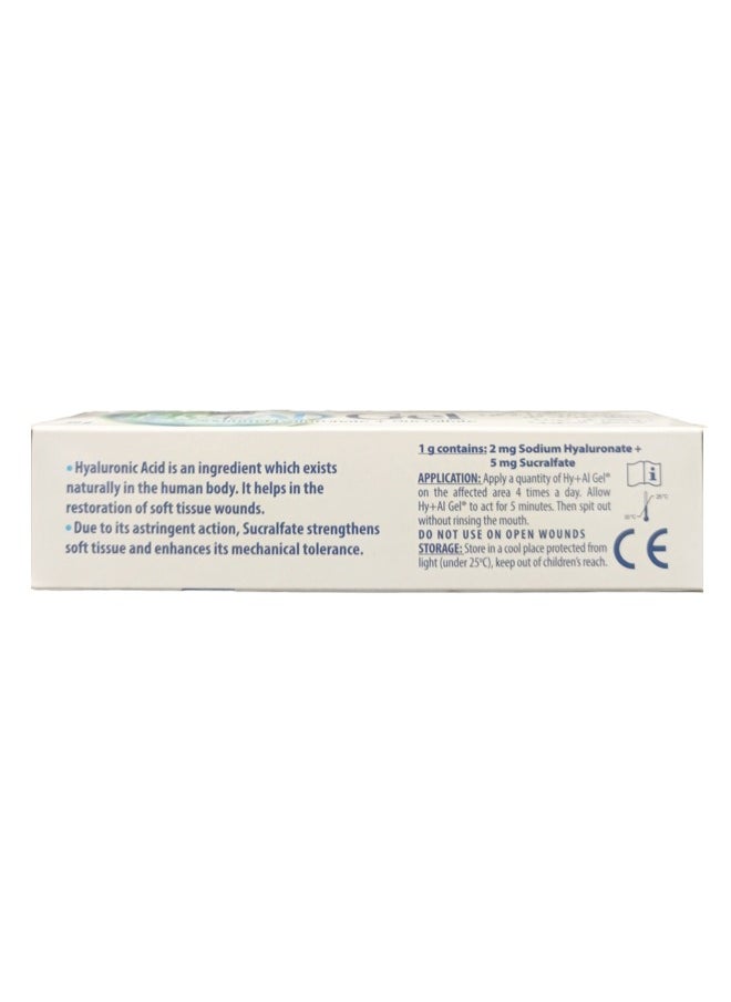 Hy+A1 Gel (Sodium Hyaluronate + Sucralfate) - Advanced Oral Tissue Healing, 30g