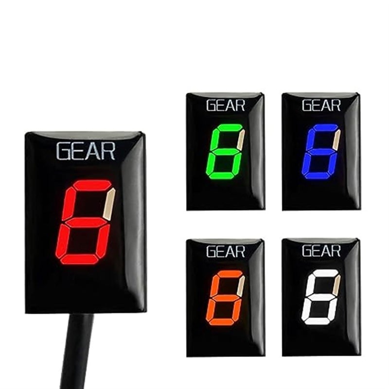 Wivplex Motorcycle 1-6 Gear Indicator - Image 5