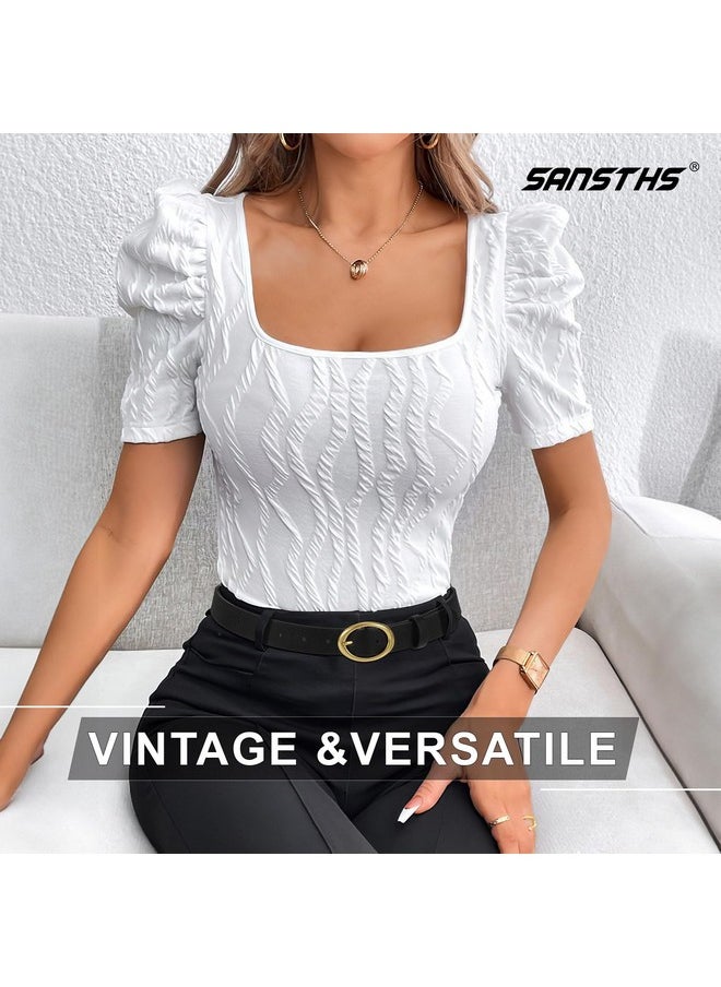 Sansths - 2 Pack Women Belts For Jeans Pants Dresses Fashion Waist Belt Gold Buckle For Womenblack Brown，M - Image 1
