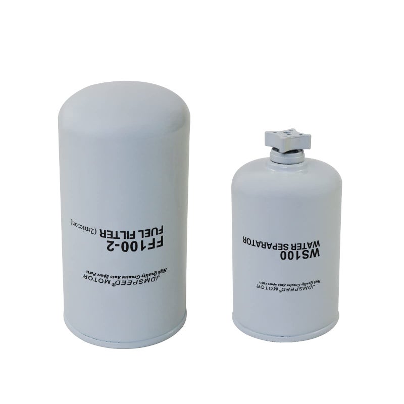 DICMIC Fuel Filter Water Separator Filter Compatible with Dodge Ram Cummins Replace FF1002 WS100