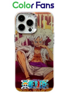 Cover for iPhone 14 Pro Electroplated Fluorescent Laser Phone Case with One Piece Pattern