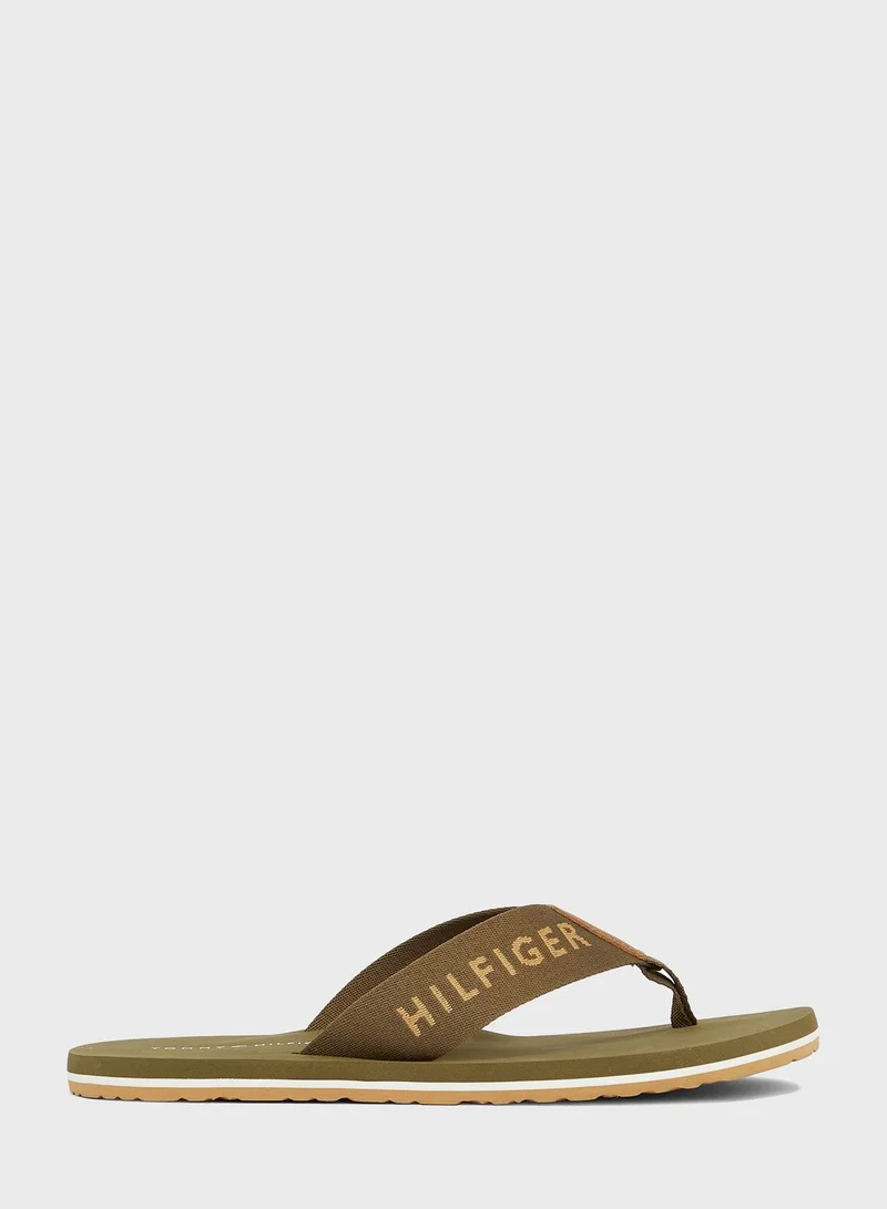 TOMMY JEANS Logo Flip Flops