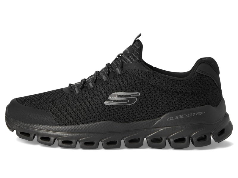 Skechers Men's Glide-Step Sylo Sneaker, Black/Black, 14 - Image 5