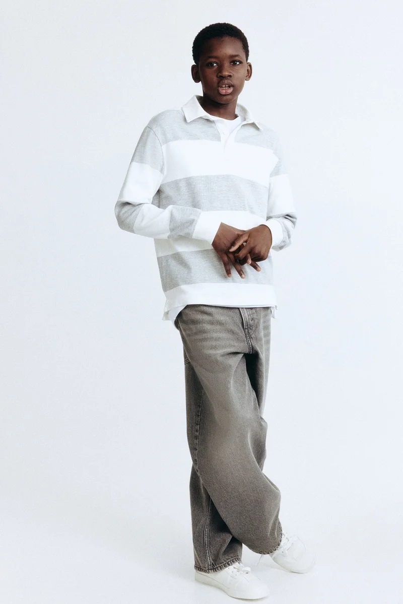 اتش اند ام جينز فضفاض للغاية