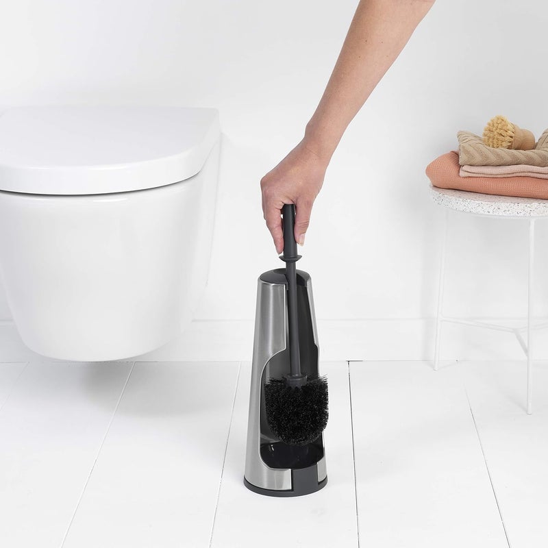 Brabantia 385285 Toilet Brush and Holder in Matt Steel - Image 5
