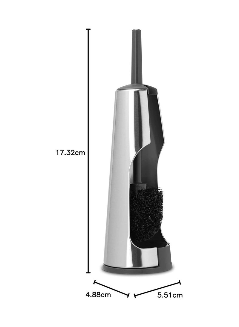 Brabantia 385285 Toilet Brush and Holder in Matt Steel - Image 3