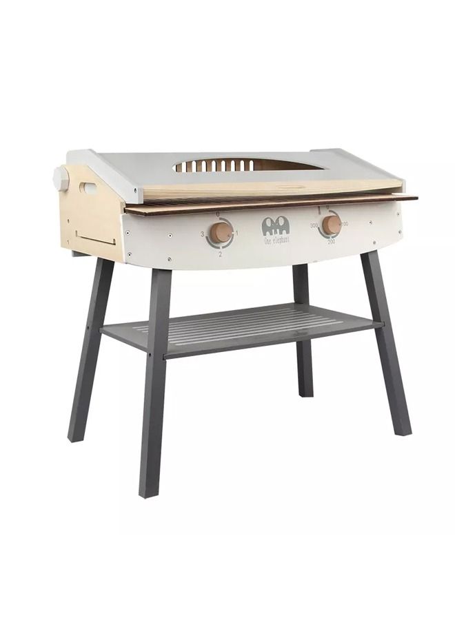 JSAITOYS Children's Simulation Barbecue Grill Stall Kitchen Utensils Boys And Girls Play House Set Food Cognitive Education - Image 2