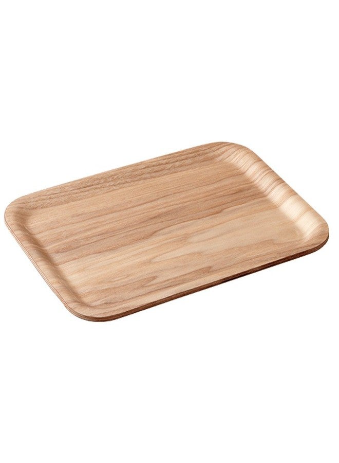 KINTO 45136 Non-Slip Tray, 10.6 x 7.9 inches (270 x 200 mm), Willow Wooden Tray - Image 1